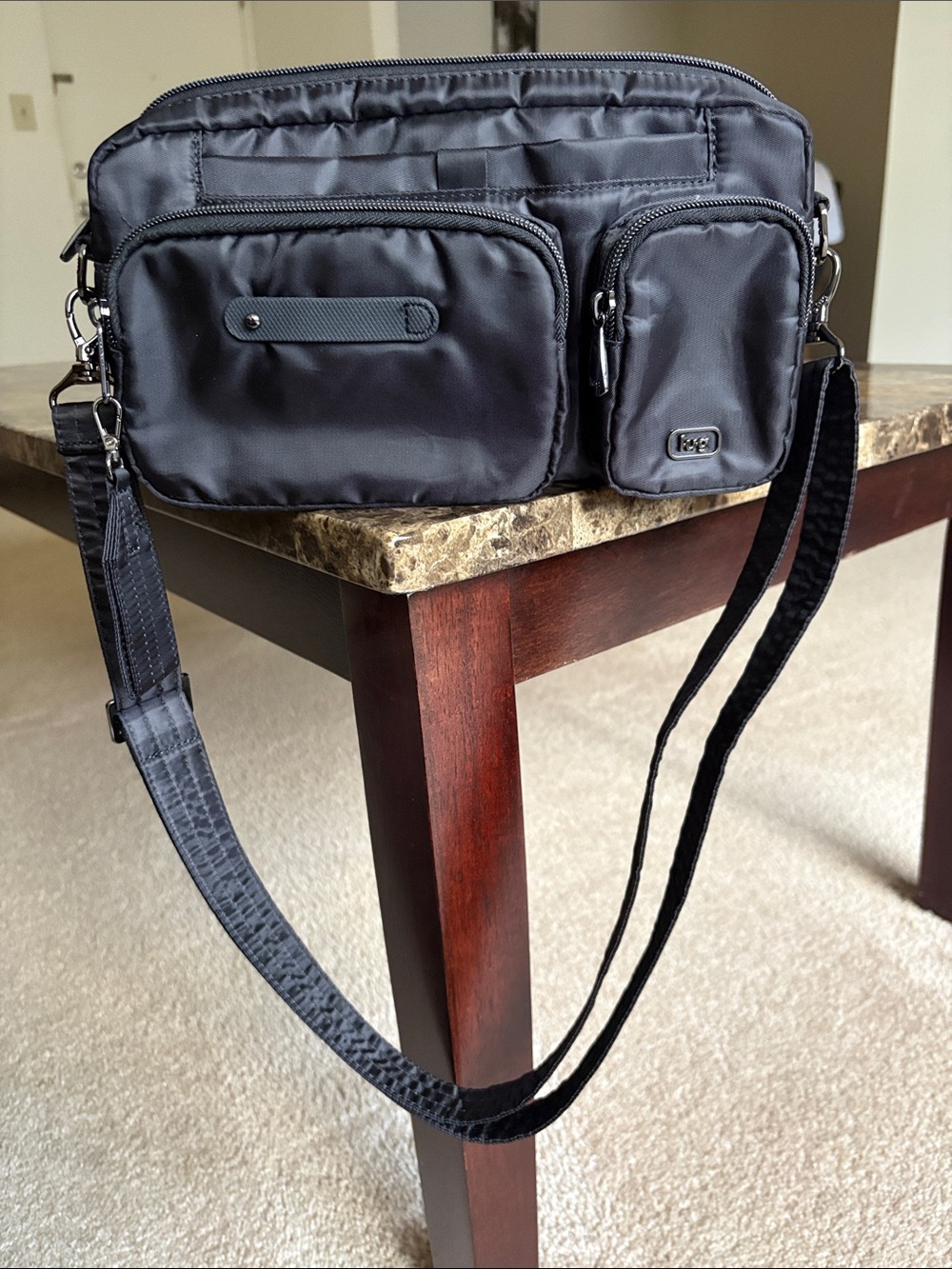 Lug Switcheroo Crossbody Bag-Black-NWOT